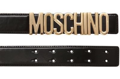 MOSCHINO LOGO BELT