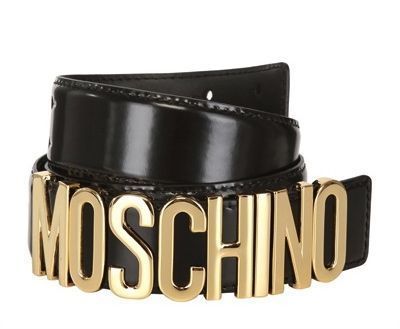 MOSCHINO LOGO BELT